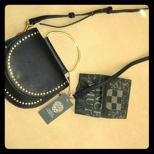 Vince Camuto black Elyna crossbody purse